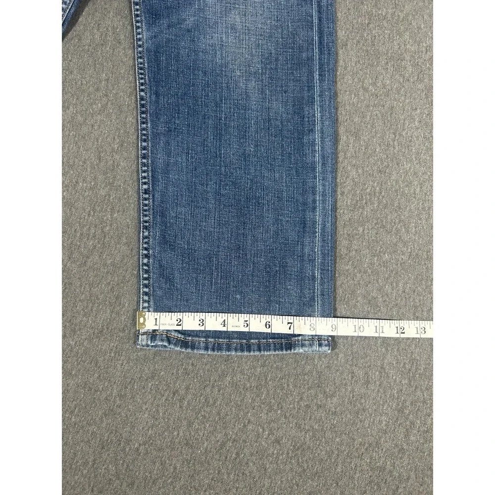 Levi's 505 Regular Fit Straight Leg Jeans 38x32 Medium Wash
